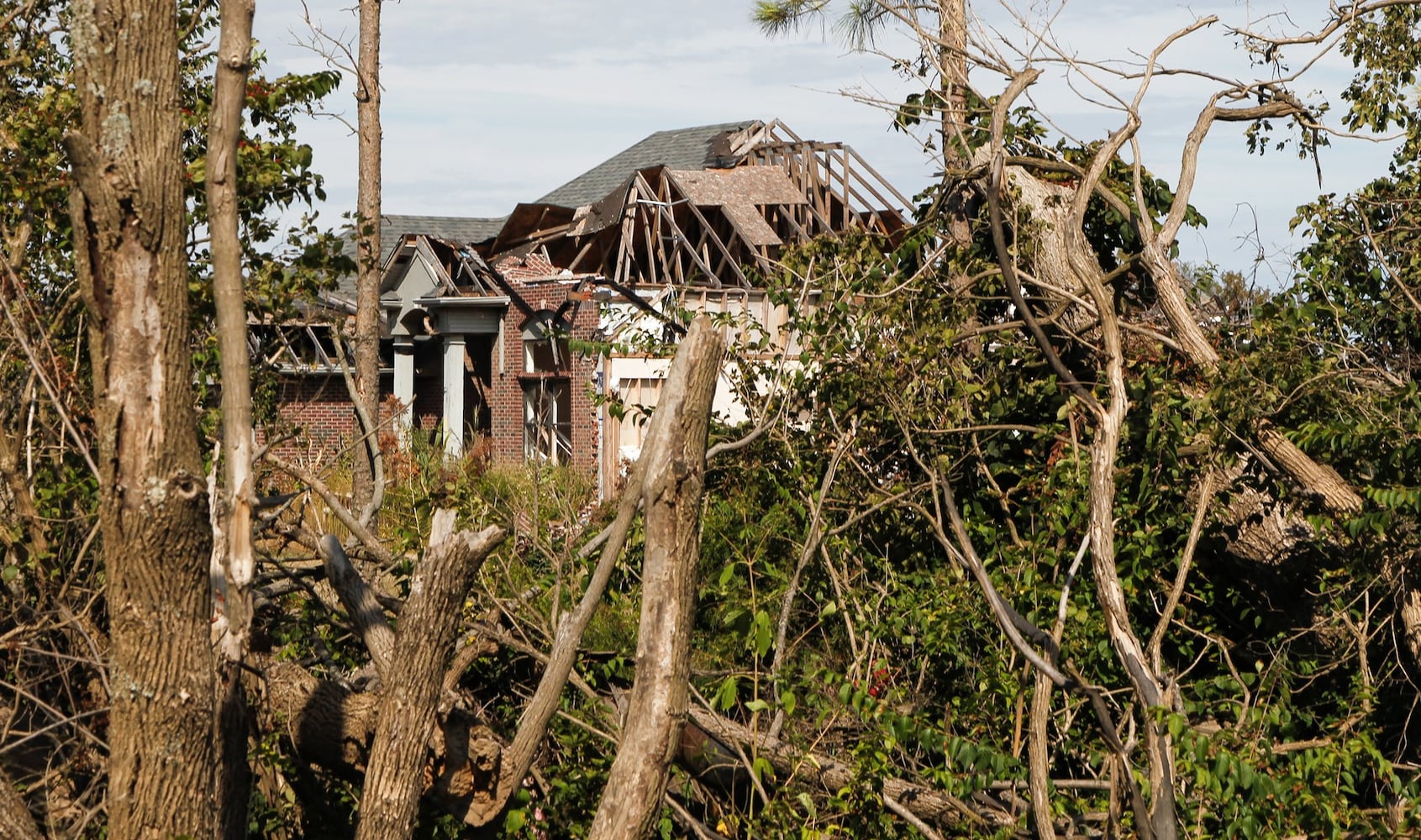 PHOTOS: Walking the path of the tornado — rubble and recovery in Brookville