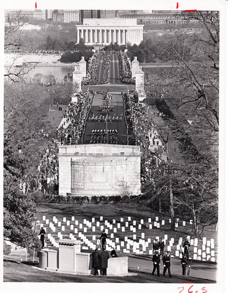 From the DDN archives: JFK's funeral, gravesite