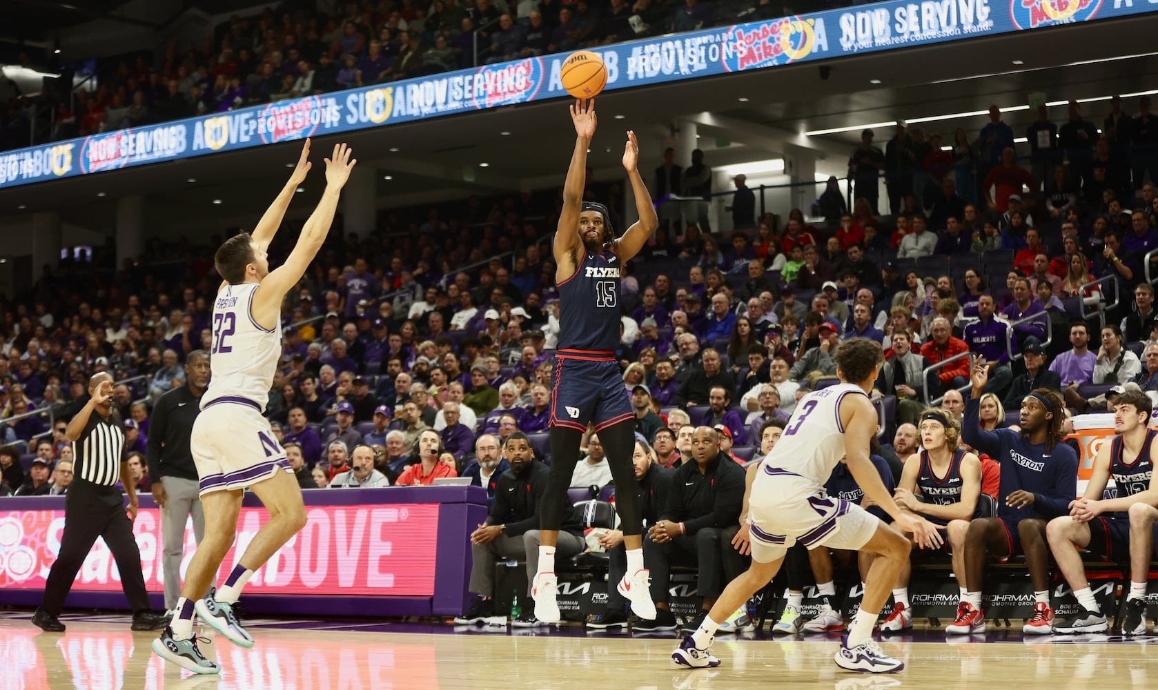 Dayton vs. Northwestern