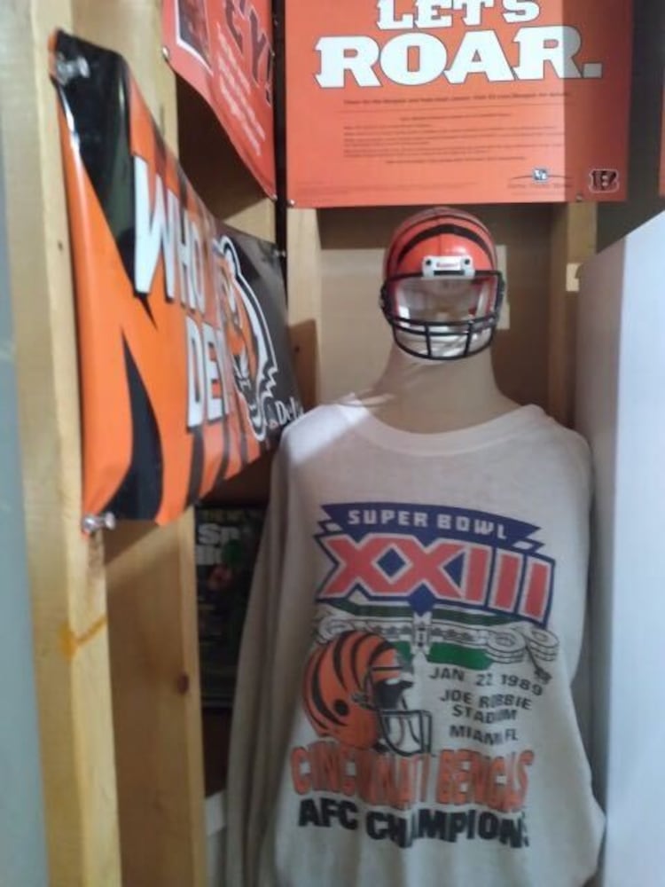 Die-hard fans show us their "Bengals Cave"