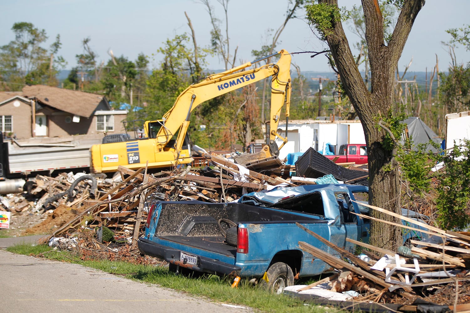 PHOTOS: Beavercreek recovery continues one month after tornadoes