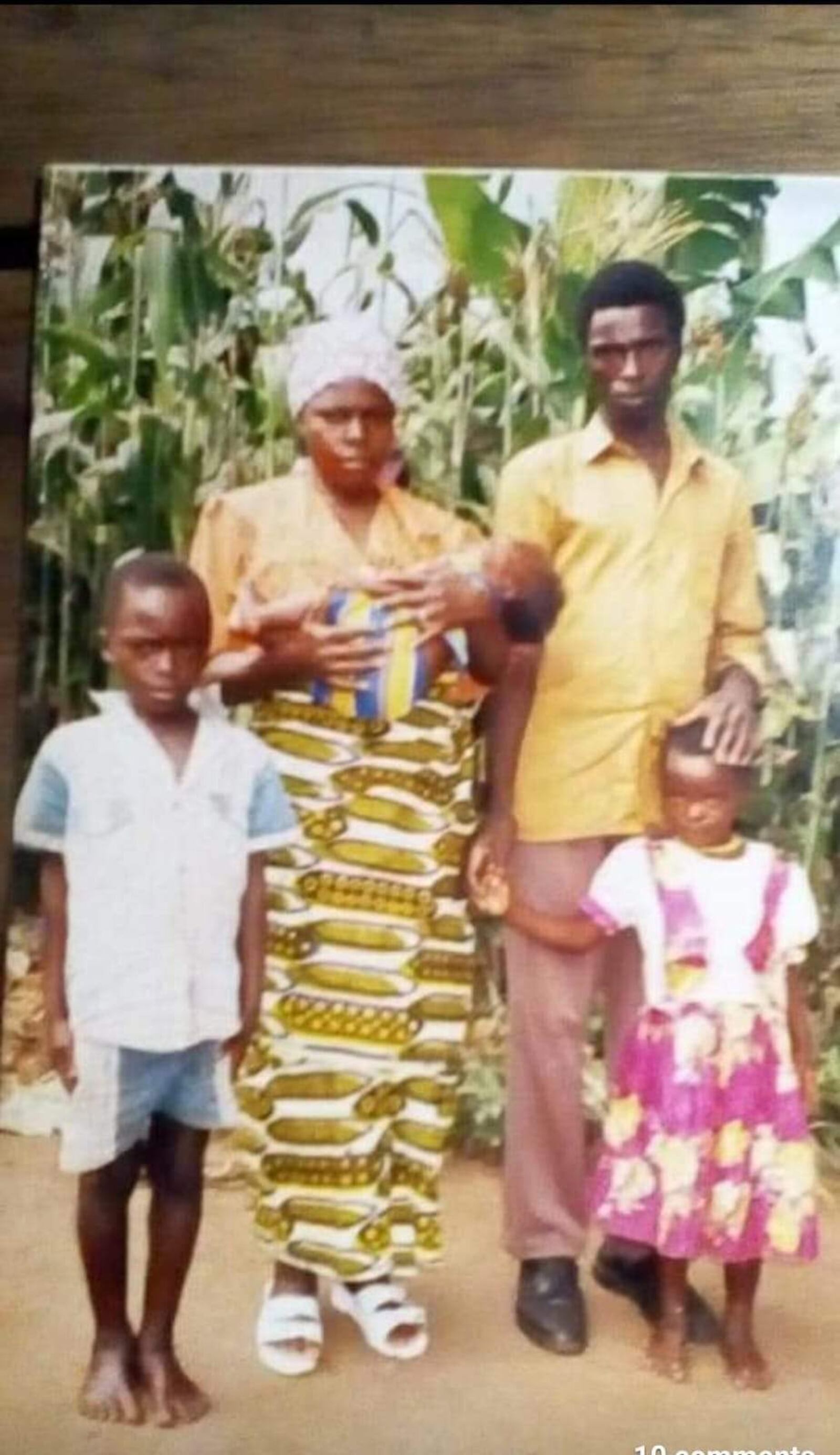 Neayambeje Kalinda, left, his siblings and parents fled their native country, the Democratic Republic of the Congo, when he was a small boy. He would end up spending 22 years of his life in a refugee camp in Uganda. CONTRIBUTED