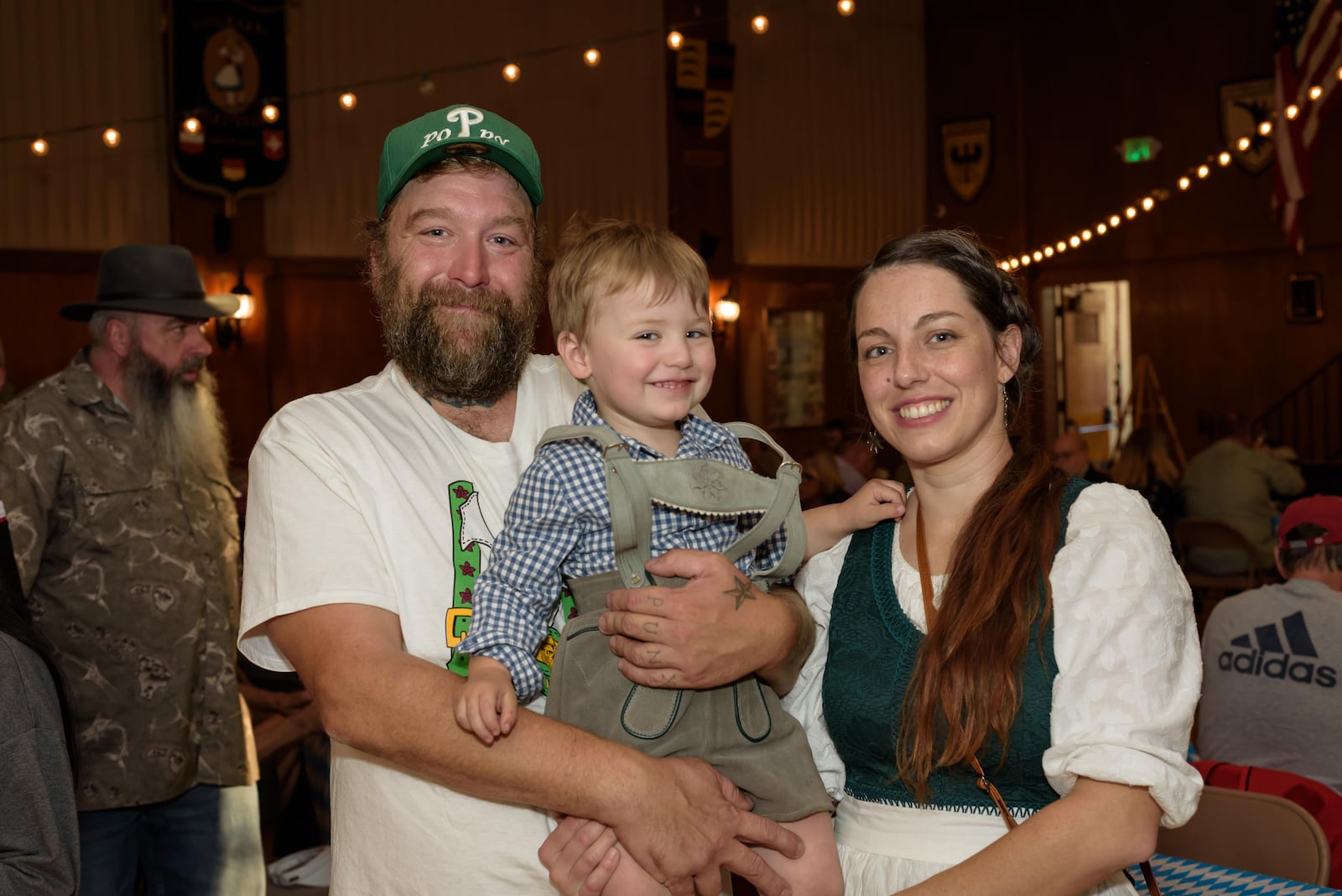 The Dayton Liederkranz-Turner German Club hosted its annual Oktoberfest celebration at their clubhaus in the St. Anne’s Hill Historic District on Saturday, Oct. 19, 2024. Festivities included live music by Cincinnati-based Gerhard Albinus & The Überland Band, authentic German food, bier and more. TOM GILLIAM / CONTRIBUTING PHOTOGRAPHER