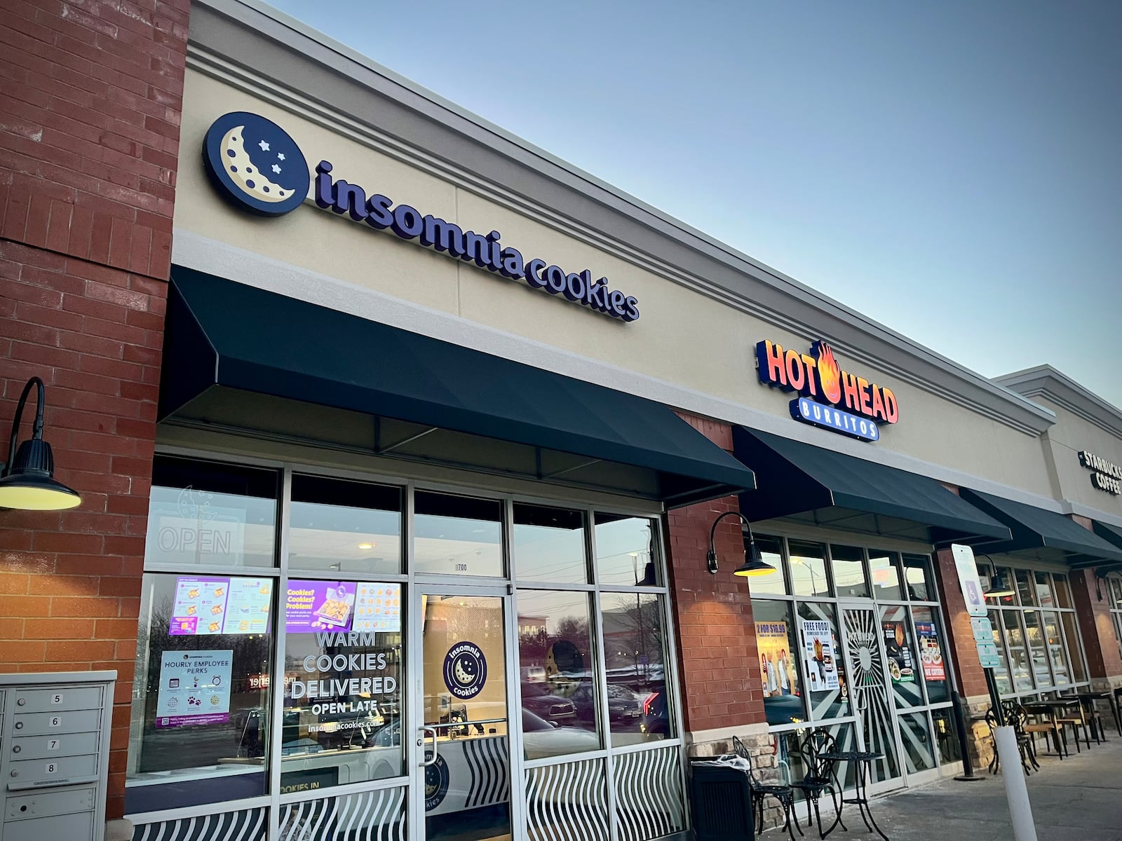 Insomnia Cookies is open at 3800 Colonel Glenn Highway Suite 700 in Fairborn. NATALIE JONES/STAFF