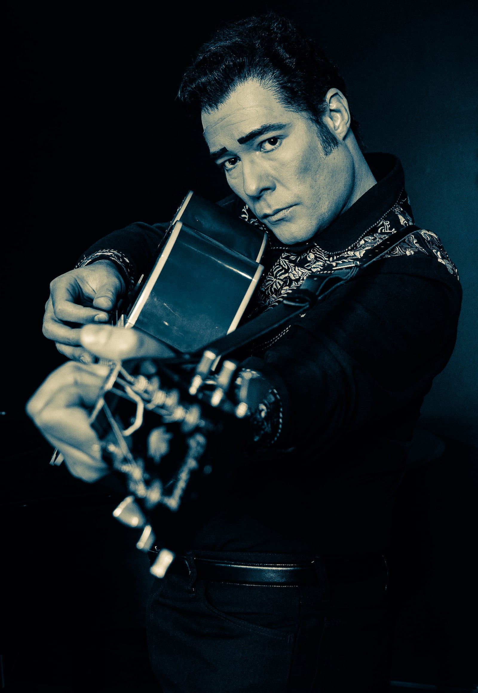 Scott Moreau as Johnny Cash in "Walkin' the Line." CONTRIBUTED PHOTO