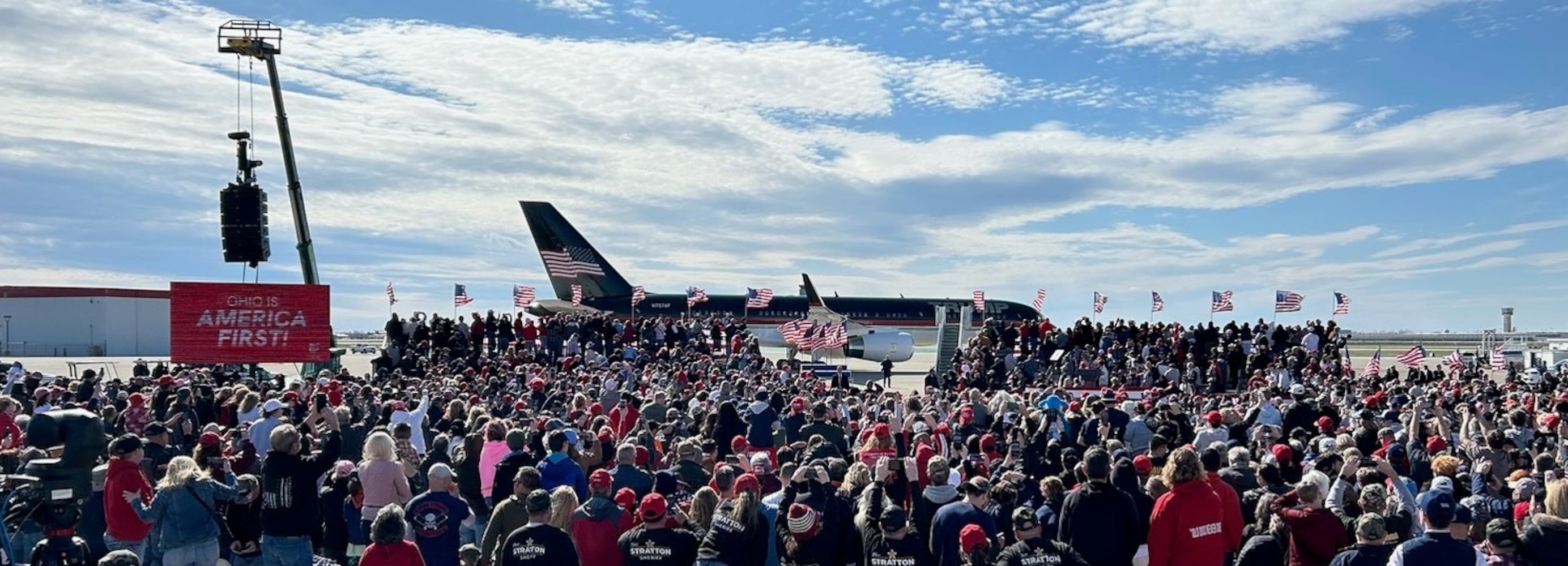 Trump visits Dayton