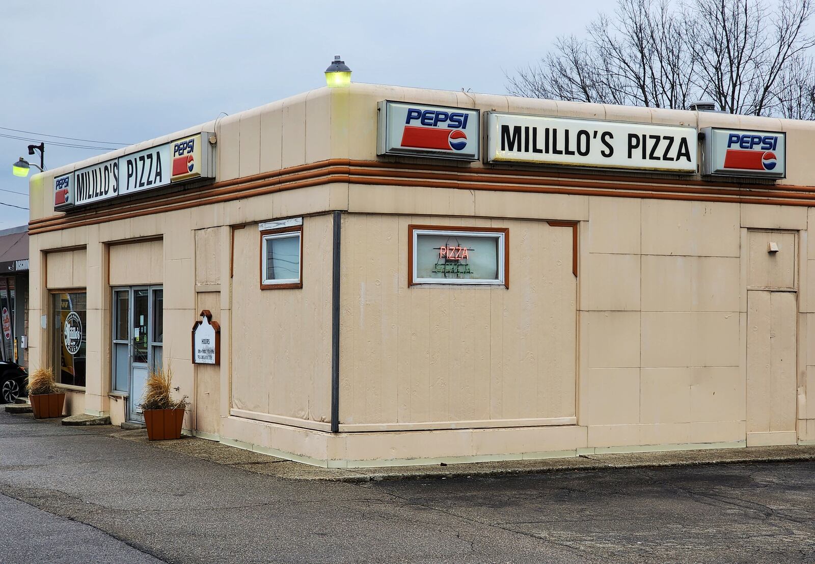 Milillo's Pizza on Main Street in Hamilton has announced it will soon close. NICK GRAHAM/STAFF