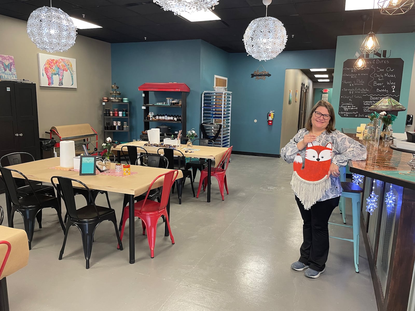 Pinspiration Dayton, a DIY craft studio, is now open in the Sugarcreek Plaza Shopping Center at 6116 Wilmington Pike in Sugarcreek Twp.