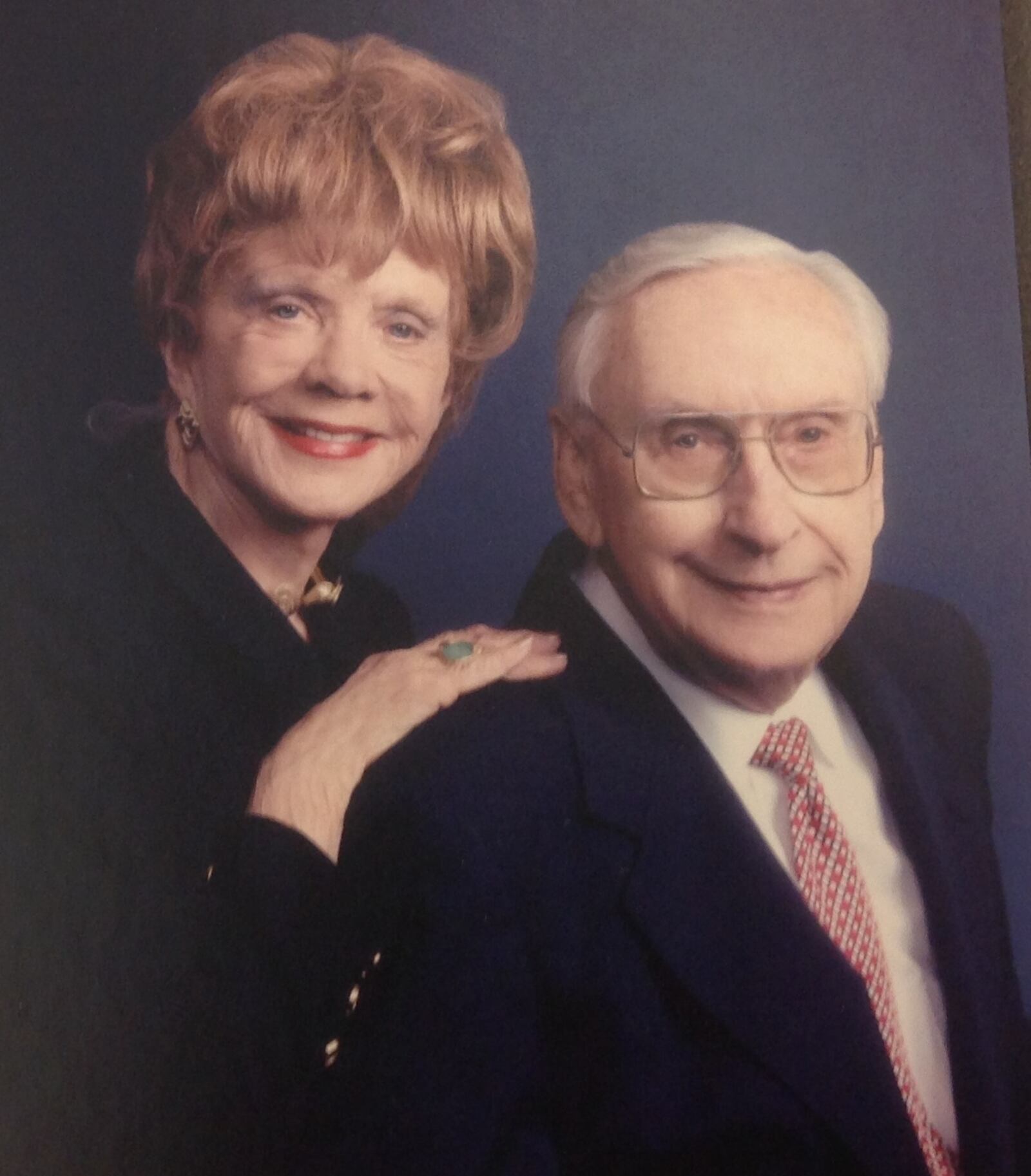 Zoe Dell Nutter, then Lantis, met Ervin Nutter, the owner of Elano Corporation — an aerospace industry company — during a business trip to Dayton. The couple married in 1965. Zoe Dell Nutter directed the promotion of the Small Aircraft Division for Elano, according to Wright State University, the home of the Ervin J. Nutter Center. She piloted rescue missions as an officer in the Civil Air Patrol and served a dozen years as a trustee of the National Aviation Hall of Fame. Nutter was elected the organization’s first female president in 1988. Image from the Wright State University Special Collections and Archives photographed by Amelia Robinson.