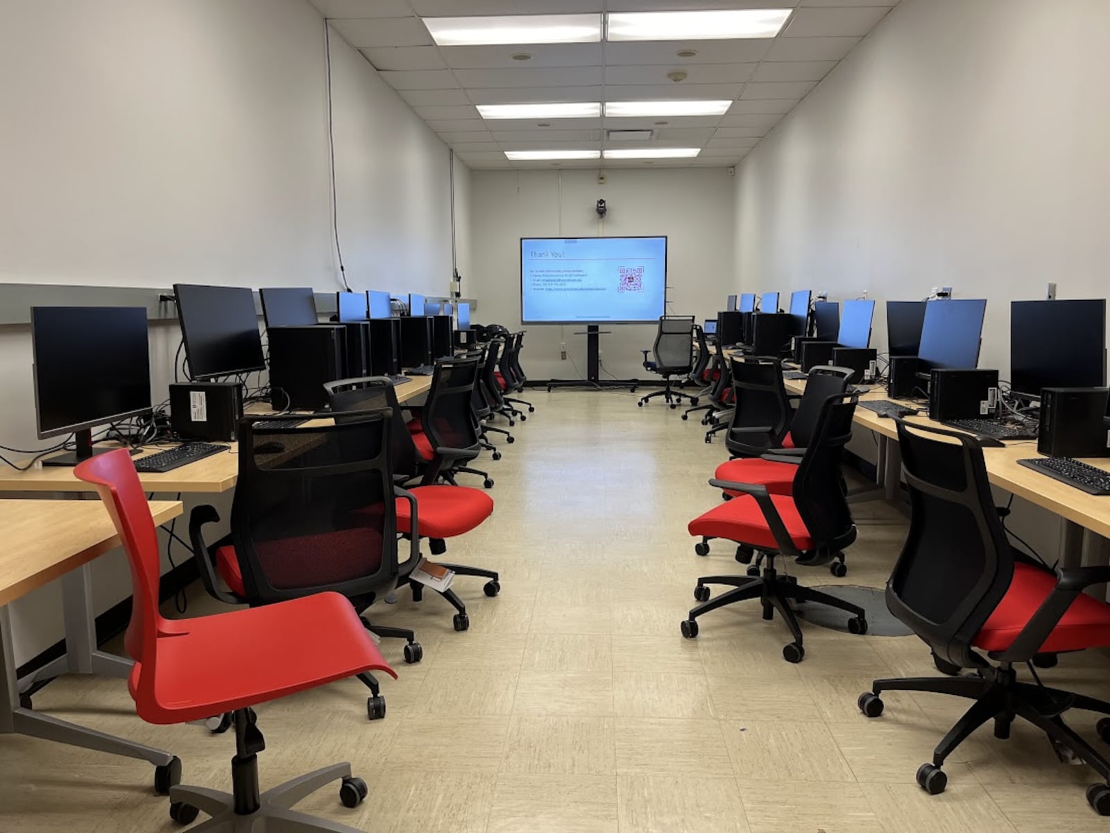 A lab at Central State University created for training in semiconductor processing. THOMAS GNAU/STAFF