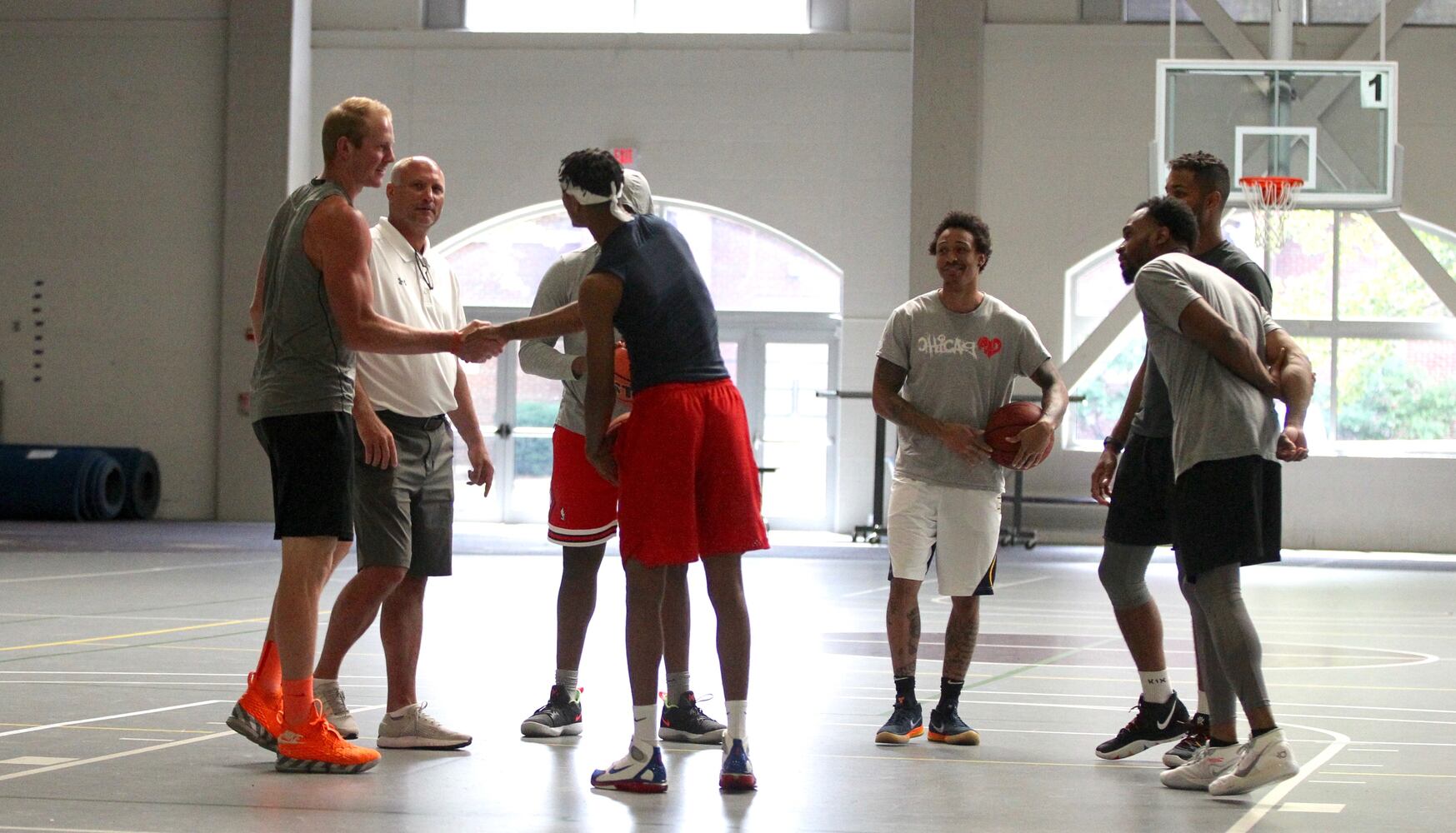 Photos: Dayton Flyers alumni team practices for The Basketball Tournament