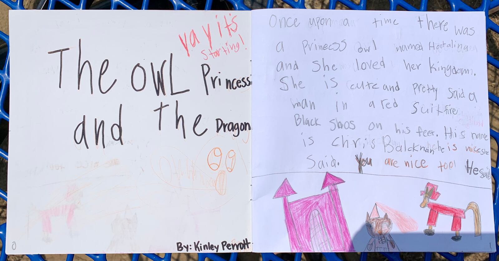 Kinley Perrott, a rising third-grader in Beavercreek, began selling copies of books she wrote and illustrated during the pandemic so she could donate the money to kids in need.