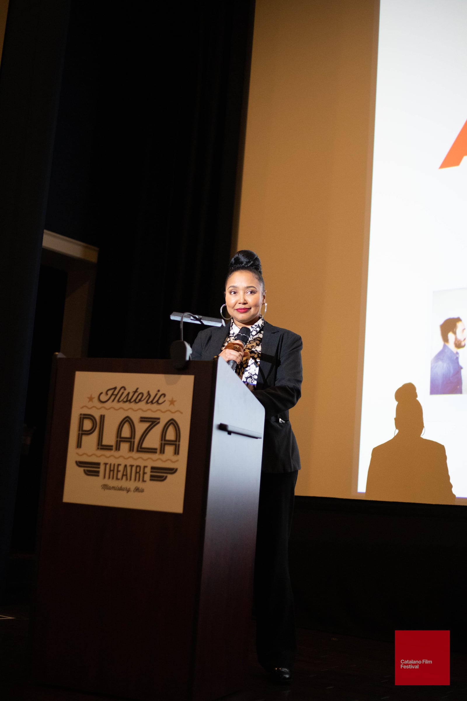 Alicia Redmond, a multi-hyphenated artist, receives an Honorary Career Achievement Award at the 2023 Catalano Film Festival. CONTRIBUTED