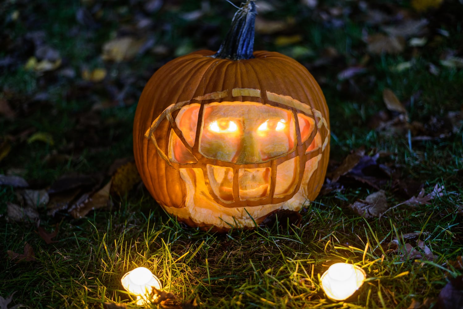 PHOTOS: The Stoddard Avenue Pumpkin Glow Night 1