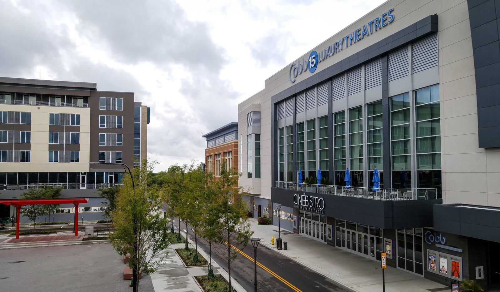 CineBistro is one of the entertainment and dining options at Liberty Center. NICK GRAHAM/STAFF