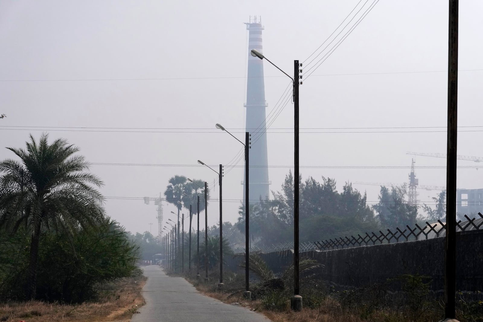 Tarapur Atomic Power Station operates in Tarapur, India, Sunday, Feb. 9, 2025. (AP Photo/Rajanish Kakade)