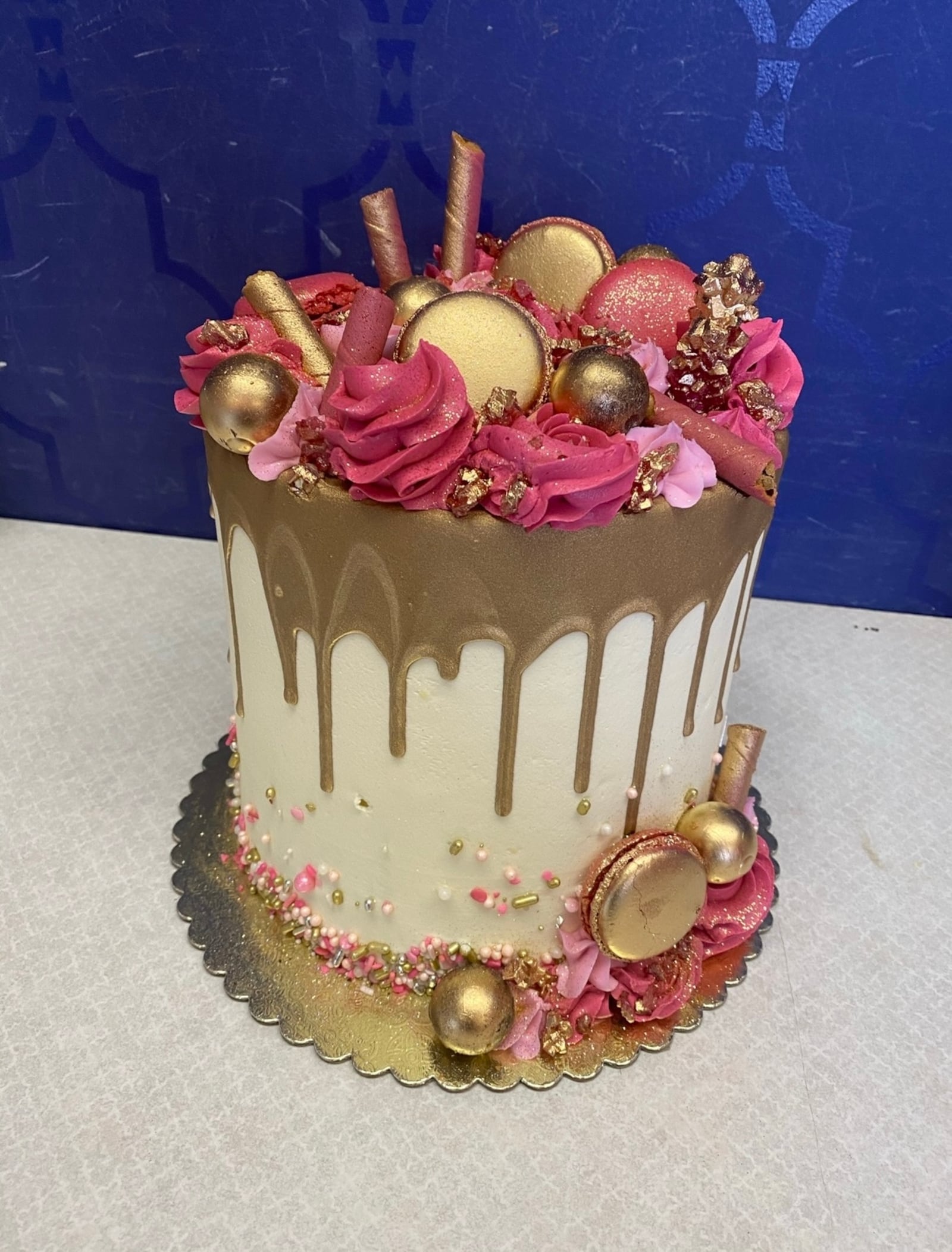 RachelBakes & Co is know for its wedding cakes, drip/sprinkle cakes, floral cupcakes and making cake look like other foods. PHOTO COURTESY: RACHEL OWENS