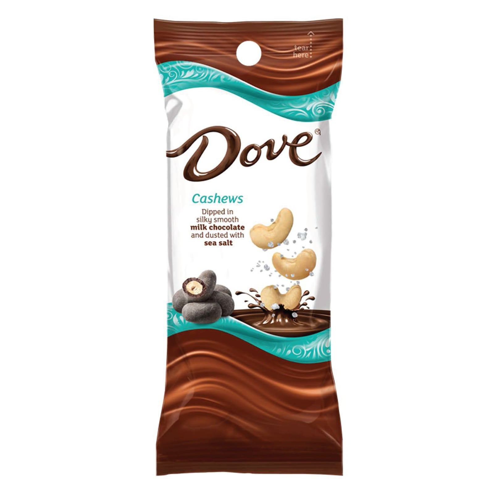 Dove Chocolate Sea Salt Dusted Milk Chocolate Cashews (Dove)