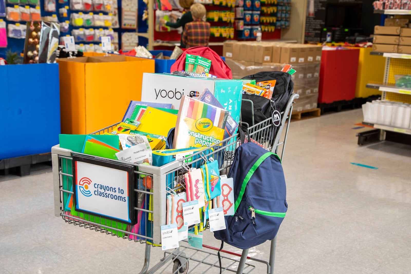 Crayons to Classrooms is a nonprofit free store for teachers from under-funded preK-12 schools that serves students in Dayton.