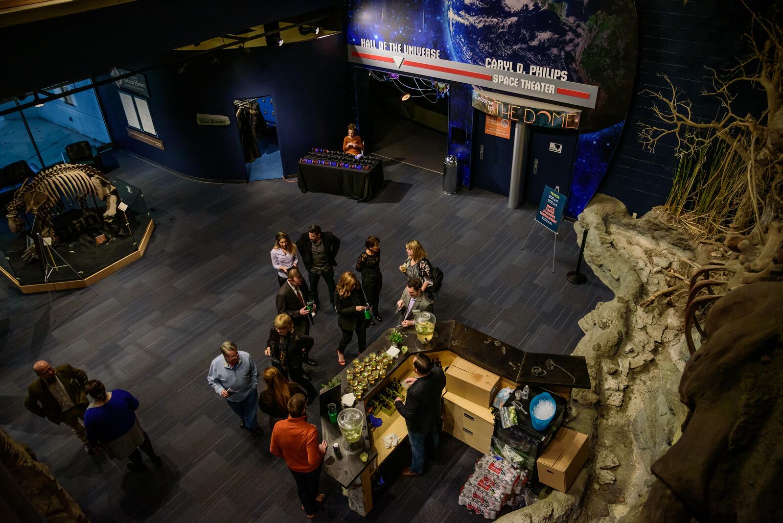 A science experiment is always best enjoyed with a cocktail in hand, right? The Boonshoft Museum of Discovery in Dayton hosted a special fund-raising event for grown-ups on Saturday, March 16, 2019. This year’s theme for Eureka! Playing the Odds was games of chance. TOM GILLIAM/CONTRIBUTED