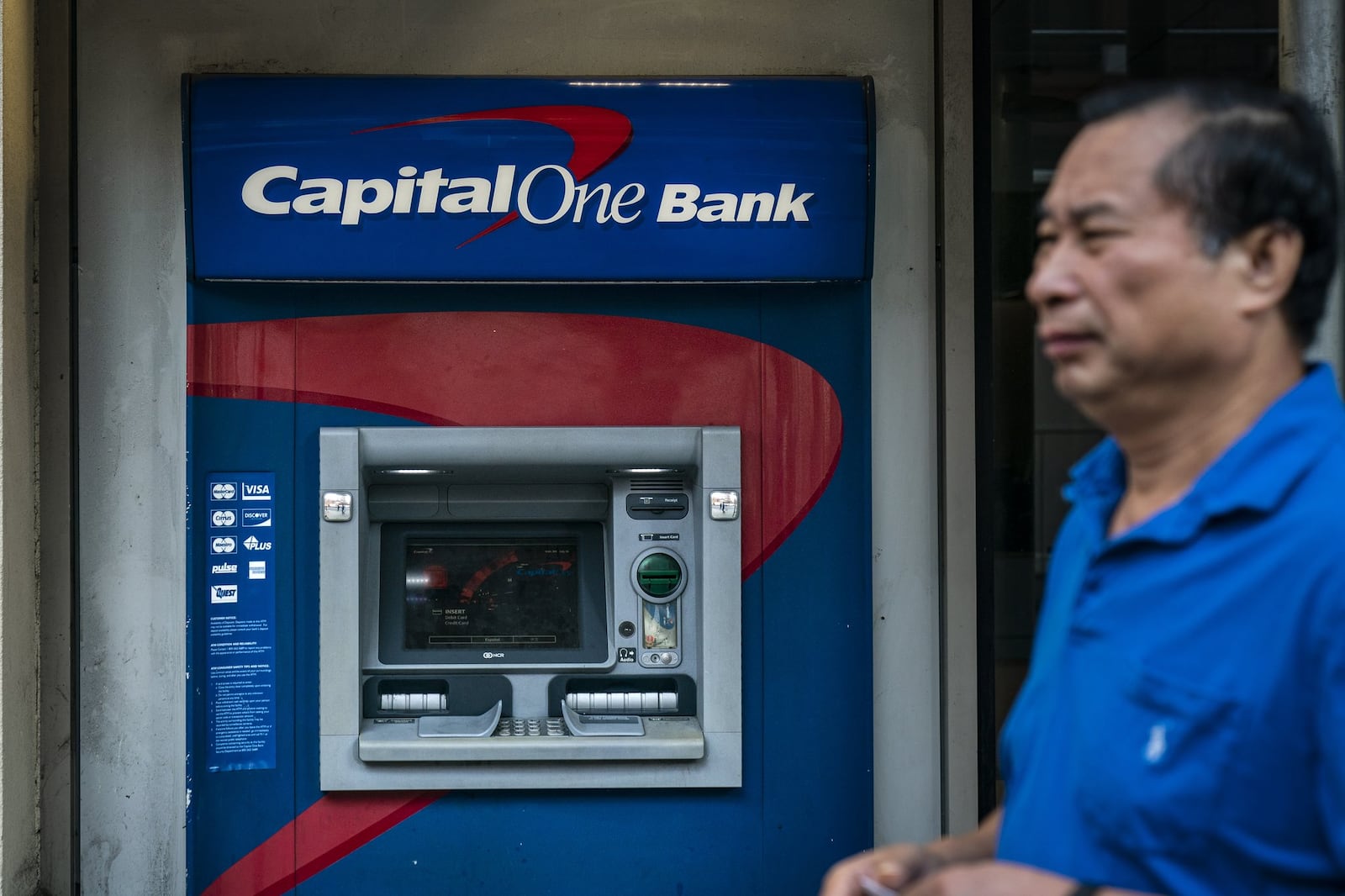 Capital One was one of three breeches that could have impacted area residents in the last month. (Photo by Drew Angerer/Getty Images)