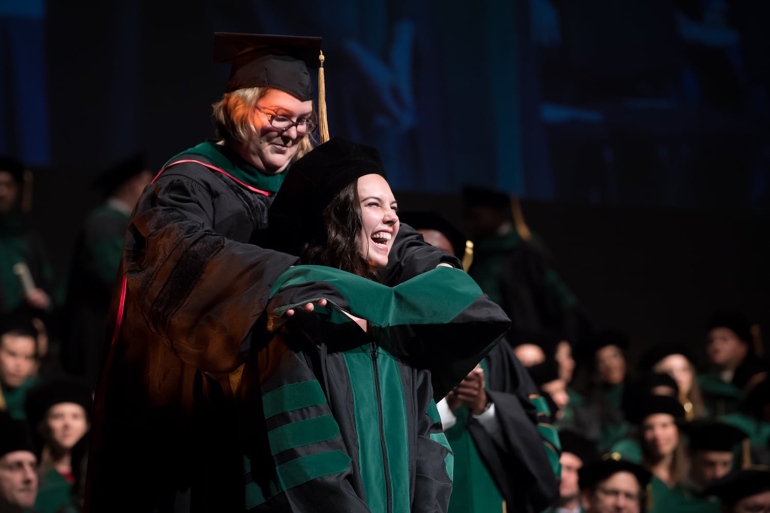 PHOTOS: WSU medical school grads celebrate