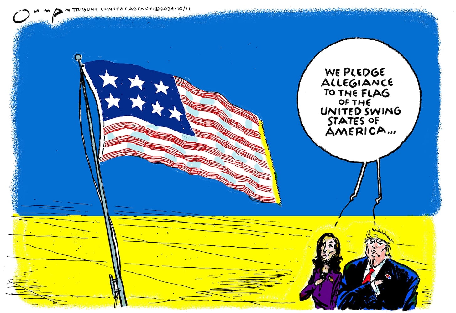 CARTOONS: Jack Ohman, Oct. 14, 2024