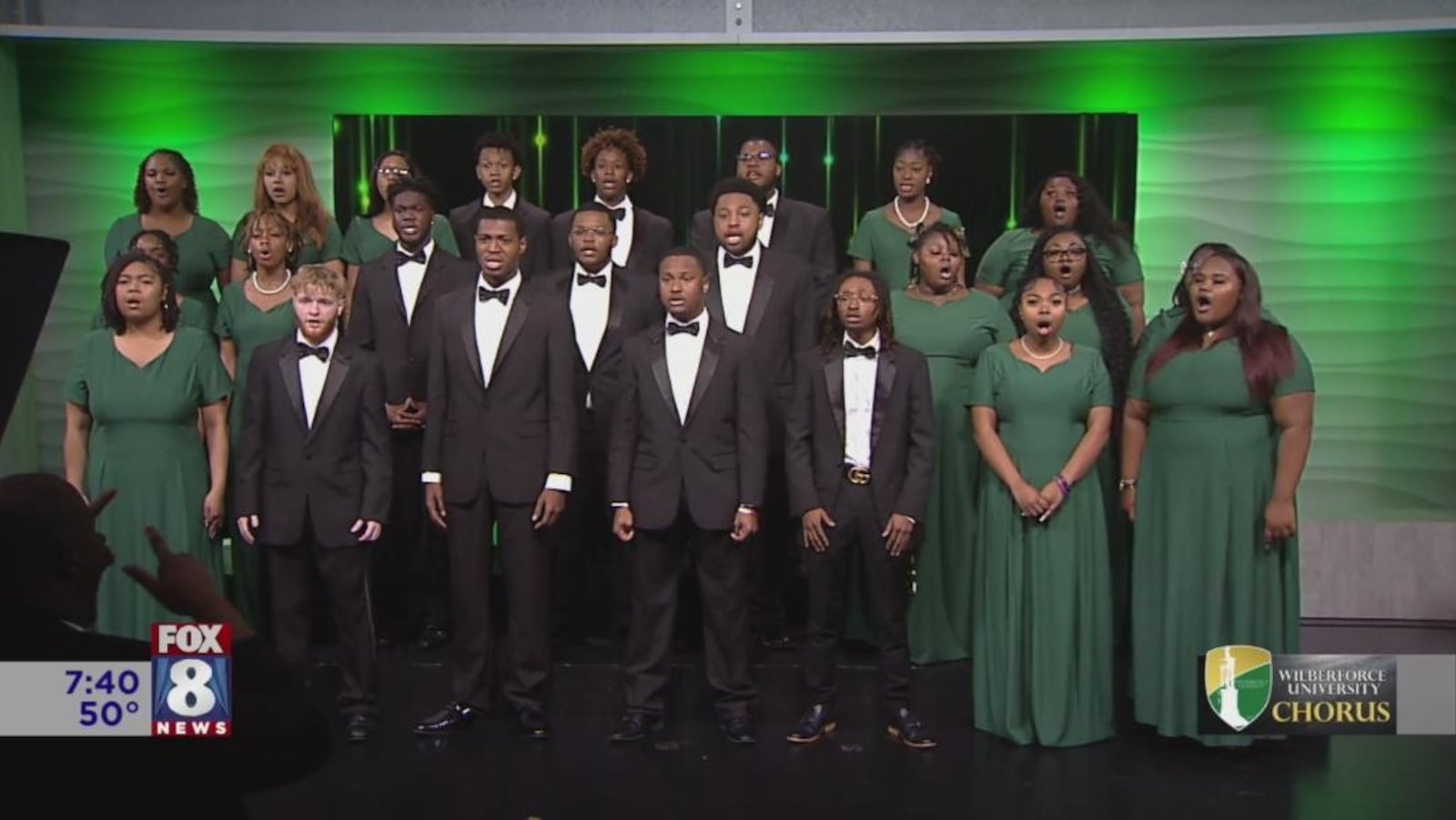 Wilberforce University Chorus. CONTRIBUTED