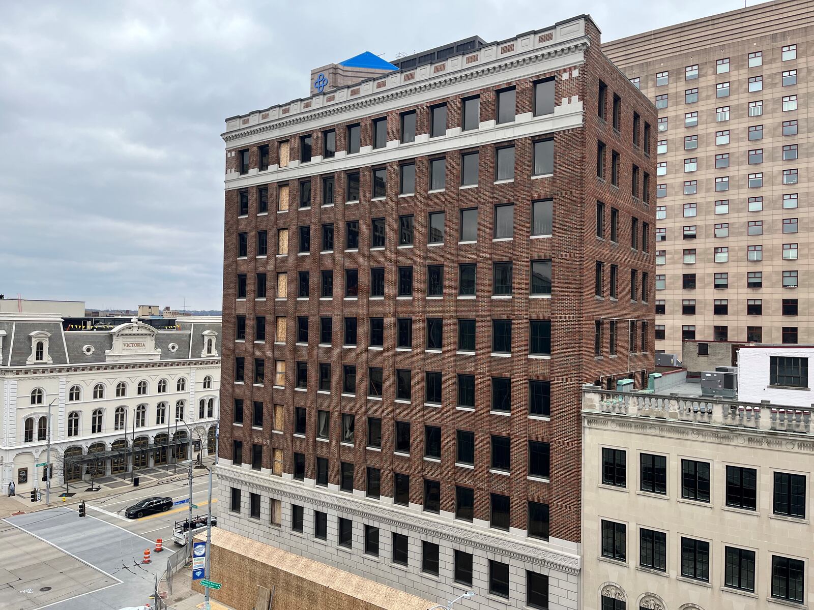 The Barclay building at 137 N. Main St. is being converted into a new boutique hotel called Hotel Ardent.  The hotel will have more than 100 rooms and a new restaurant. The project won nearly $2.5 million in state historic tax credits, which will support a $25 million overhaul of the property. CORNELIUS FROLIK / STAFF