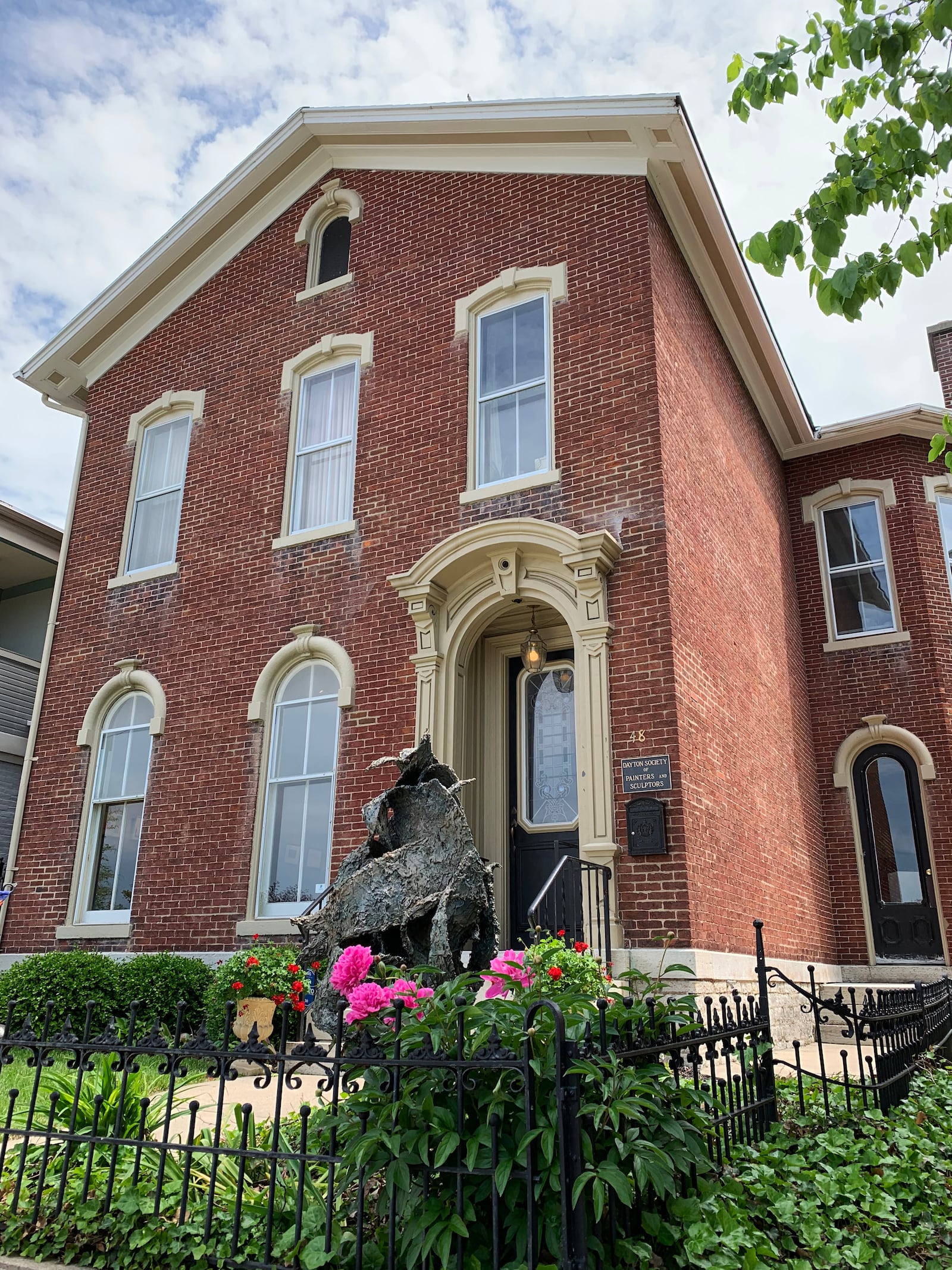 The Dayton Society of Artists building in Dayton’s historic St. Anne’s Hill. CONTRIBUTED