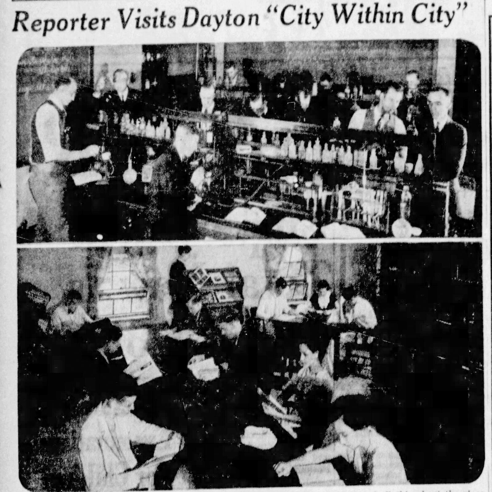 Sept. 24, 1937: Reporter investigates Dayton Y.M.C.A. "City within city" DAYTON DAILY NEWS ARCHIVES