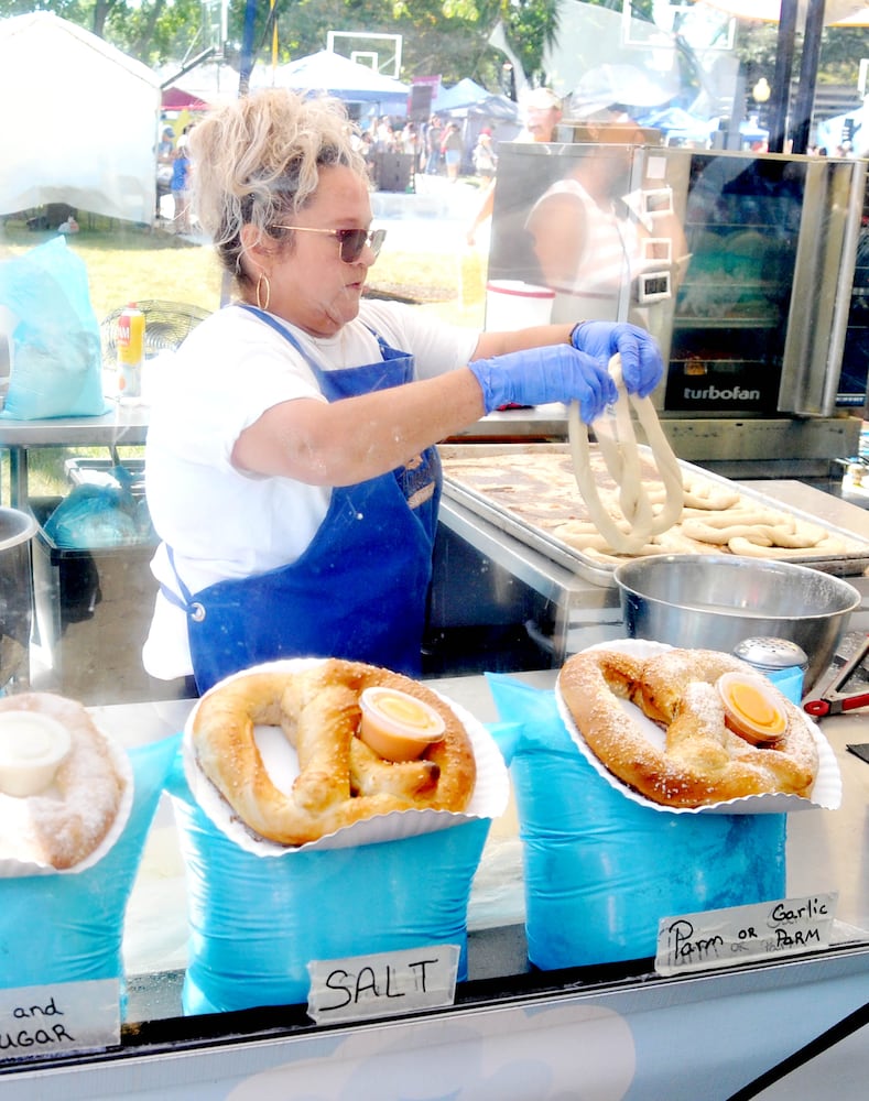 Did we spot you at the Germantown Pretzel Festival?