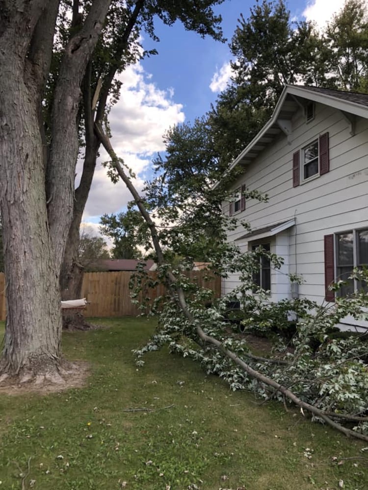 PHOTOS: Strong winds cause damage around the Miami Valley