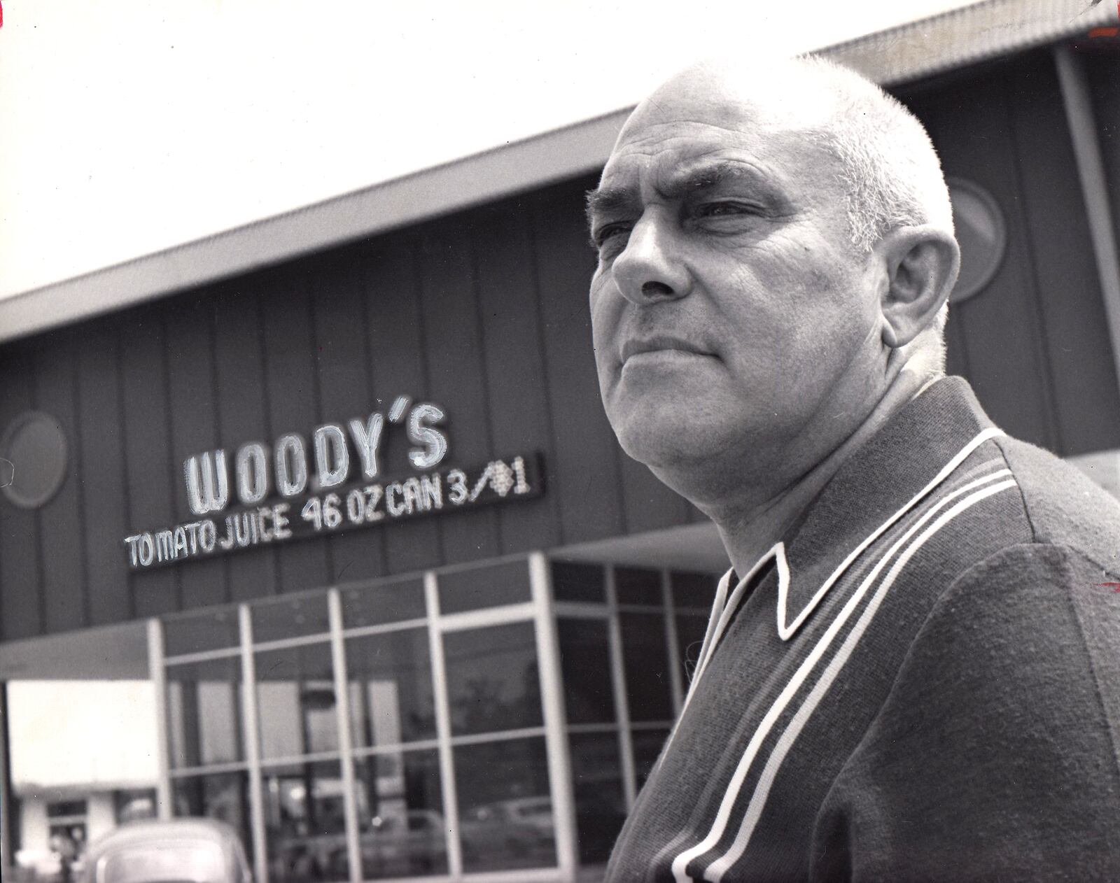 Woody Bowan, founder of Woody's Market in West Carrollton, photographed in 1971. The store closed in 1999 and Bowman died in 2006.  DAYTON DAILY NEWS ARCHIVE