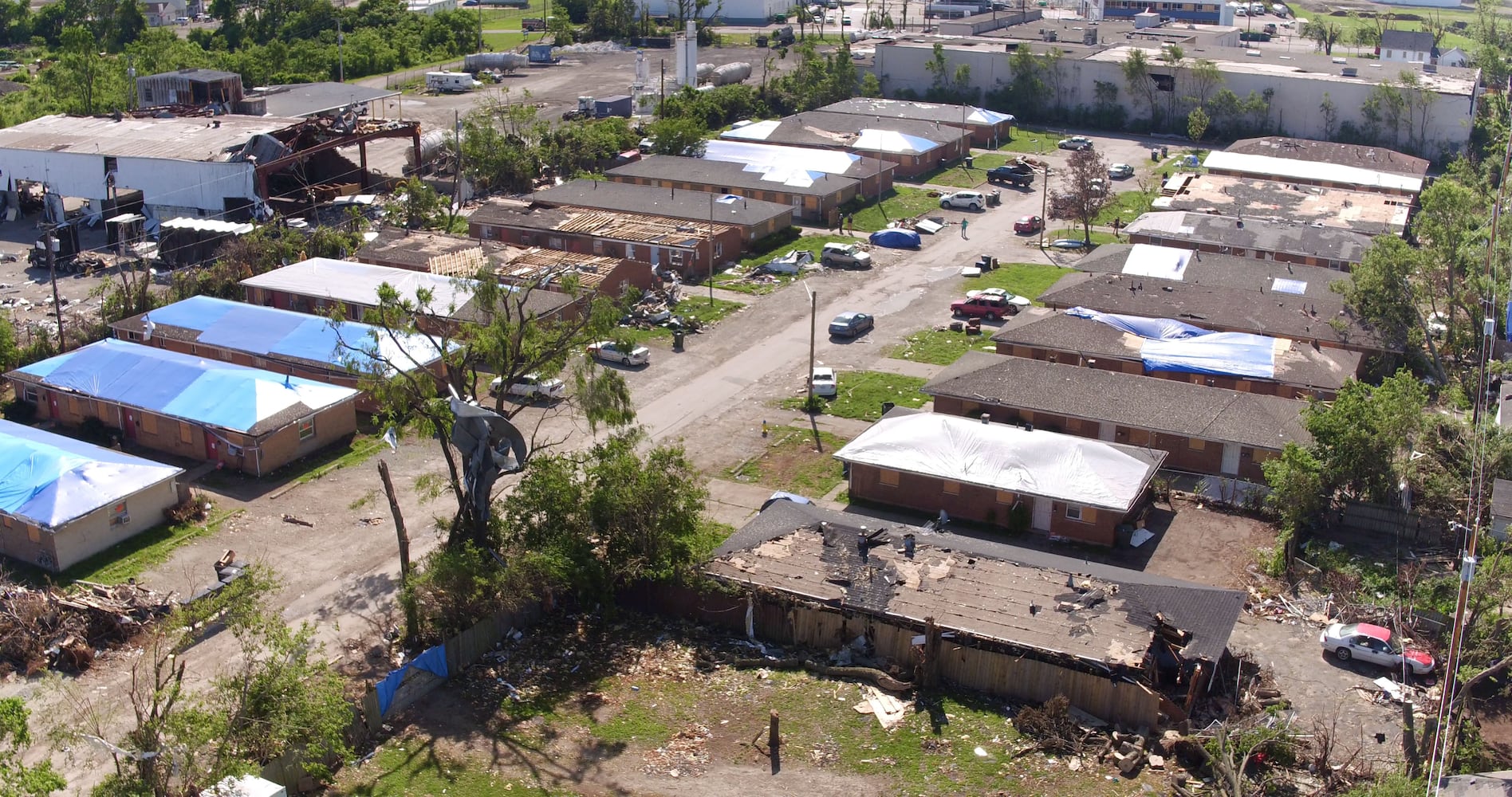 PHOTOS: Clean up of tornado damage continues in Old North Dayton