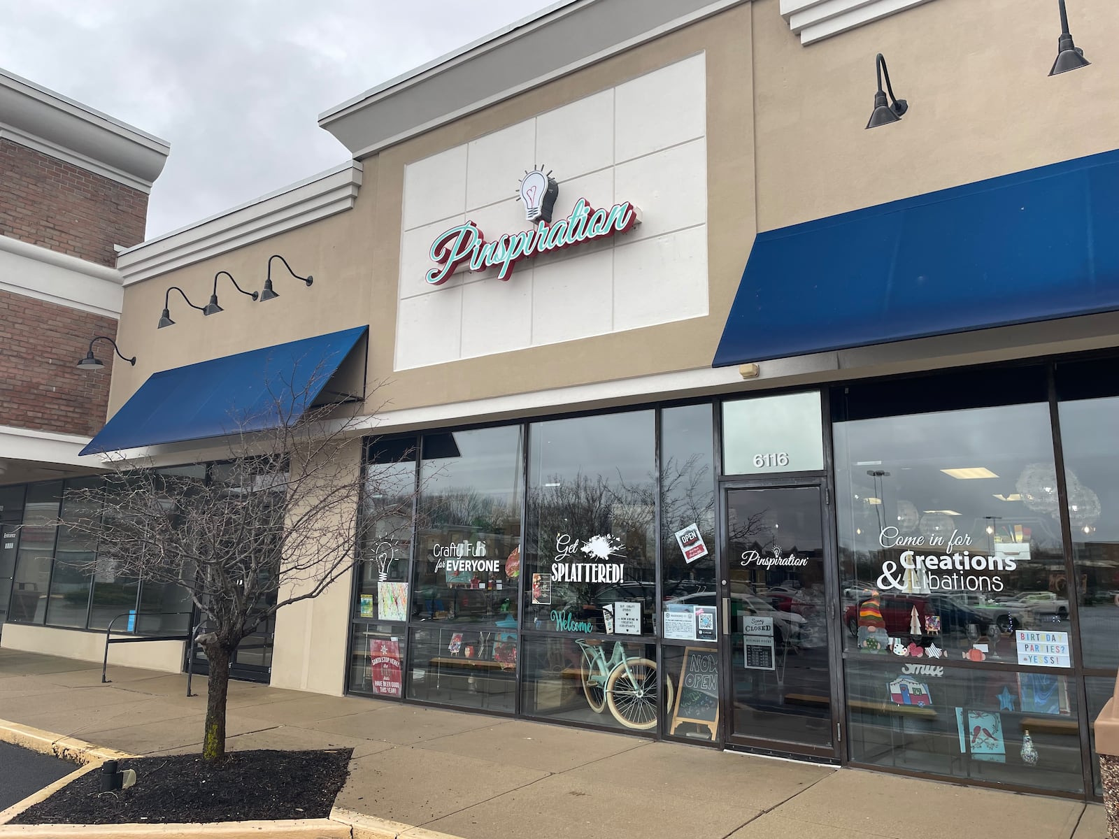 Pinspiration Dayton, a DIY craft studio, is now open in the Sugarcreek Plaza Shopping Center at 6116 Wilmington Pike in Sugarcreek Twp.