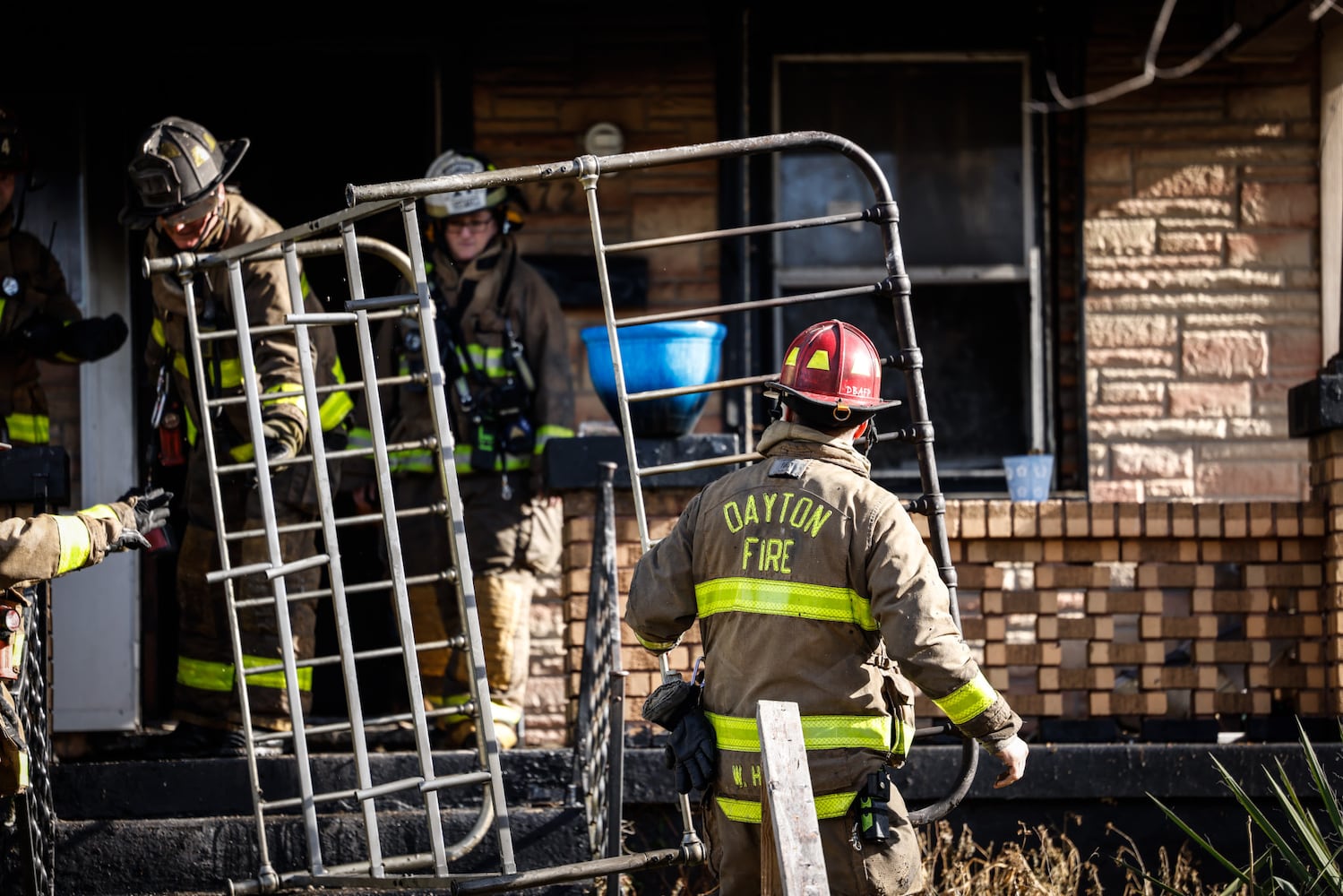 Crews respond to house fire on Crestmore Avenue in Dayton