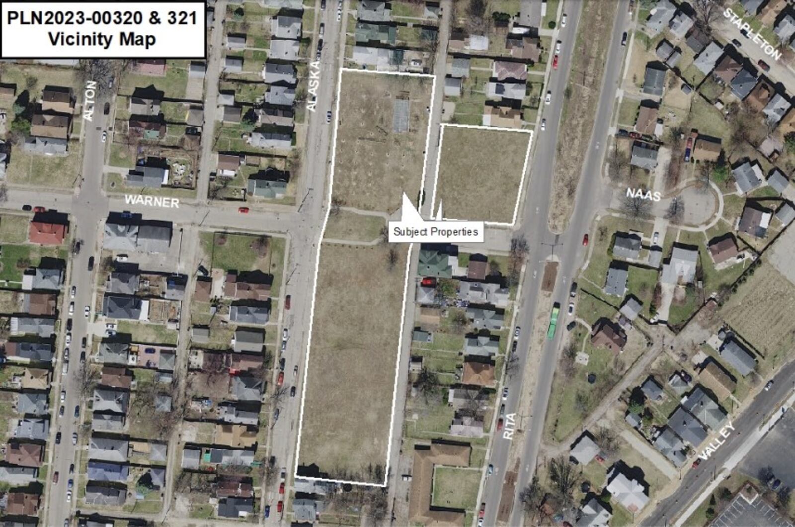 A site map showing the location of proposed kinship care family housing in Old North Dayton. CONTRIBUTED