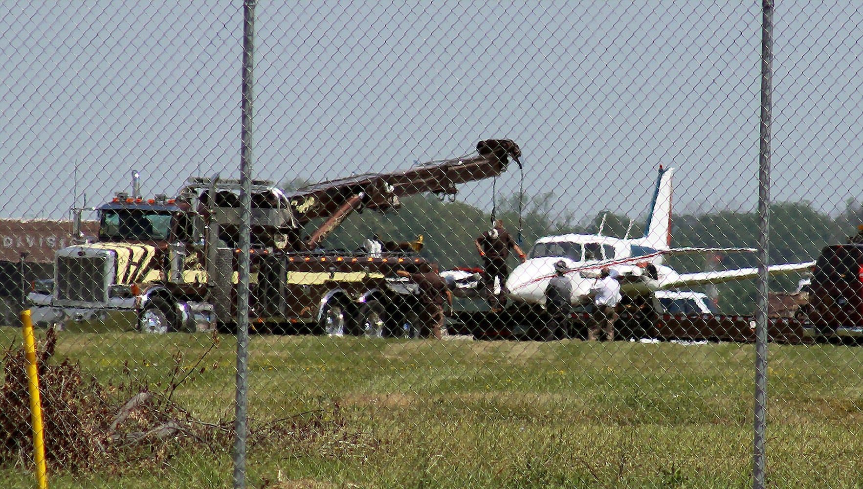 Plane crash at Dayton International Airport