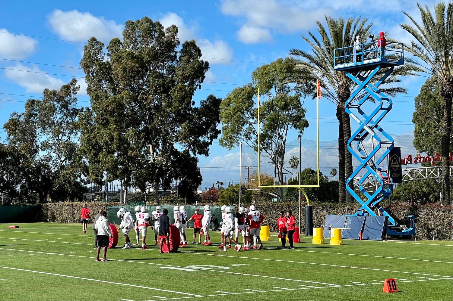 Ohio State Football Rose Bowl Practice