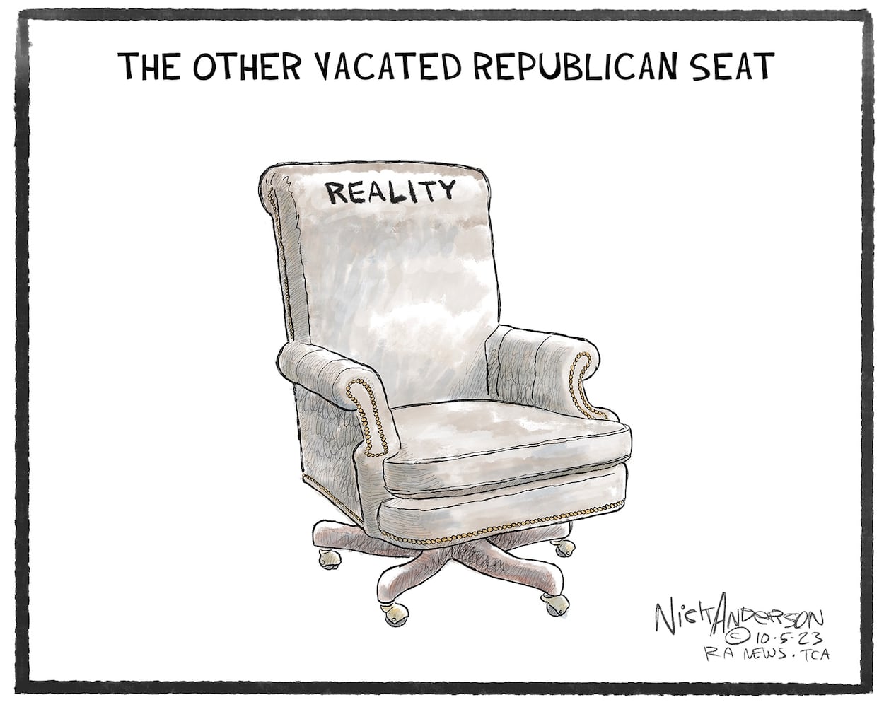 CARTOONS: Nick Anderson, Oct. 8, 2023