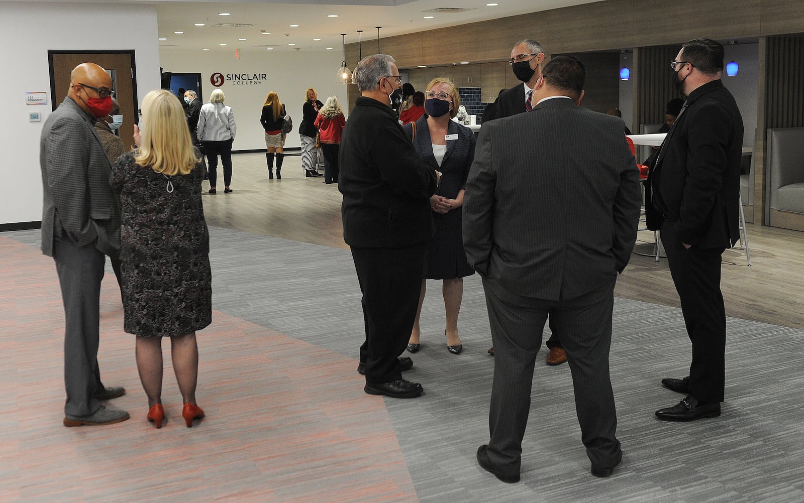 Inside the new Montgomery County Employment Opportunity Center at Westown. A ribbon cutting ceremony was held Wednesday Oct. 27, 2021. MARSHALL GORBY\STAFF