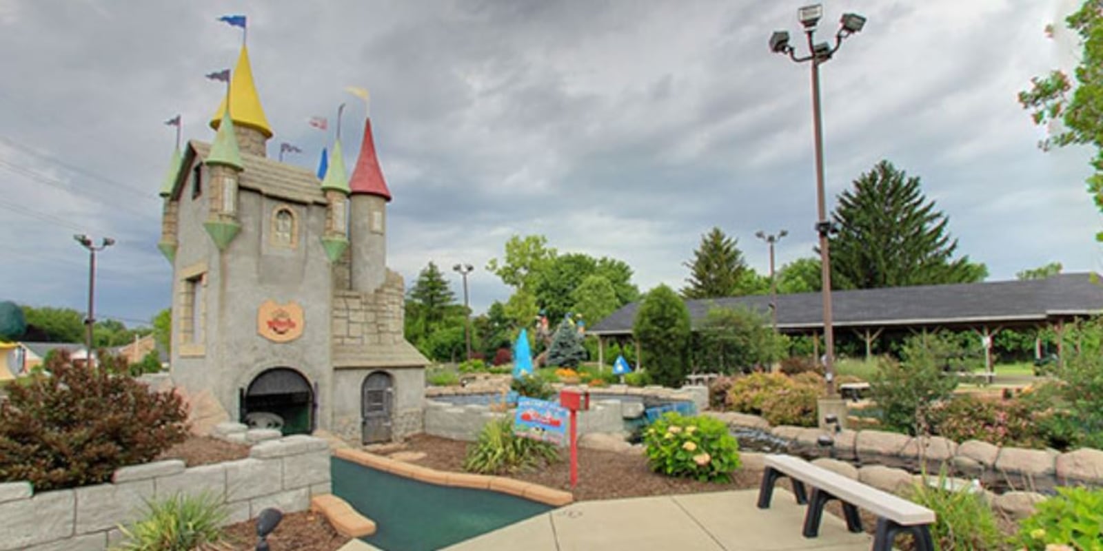 Playing putt-putt at Magic Castle is a fun outdoor activity. CONTRIBUTED