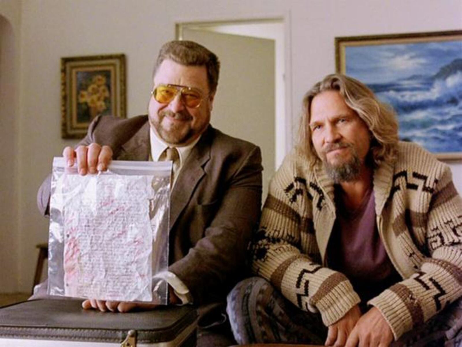 John Goodman (left) and Jeff Bridges in "The Big Lebowski." CONTRIBUTED/FILE