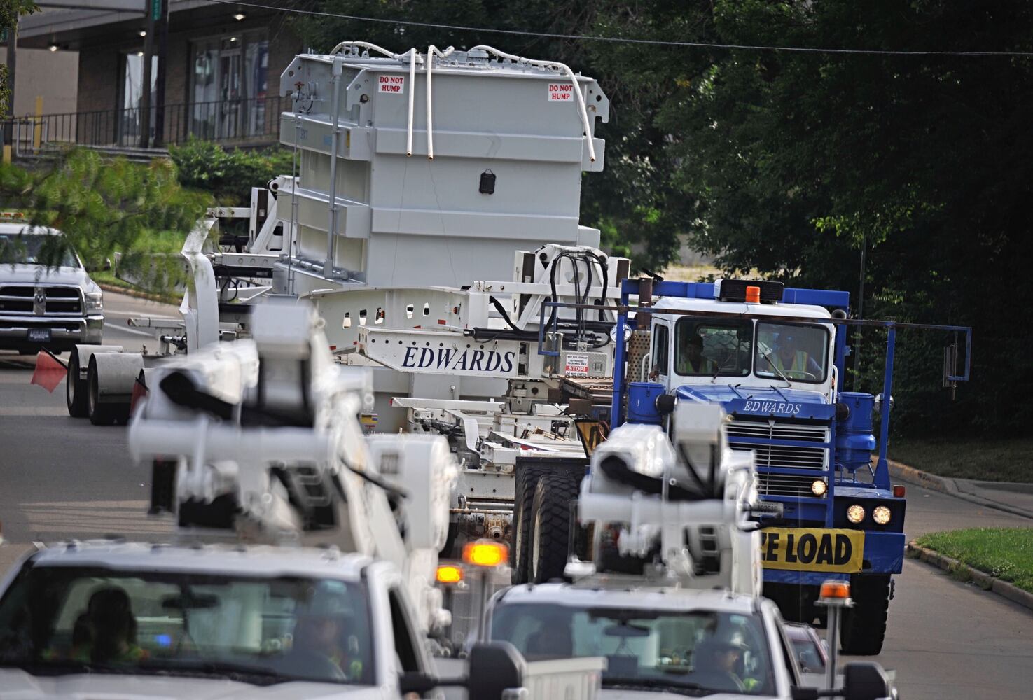 PHOTOS: DP&L move oversized load through Kettering, Centerville