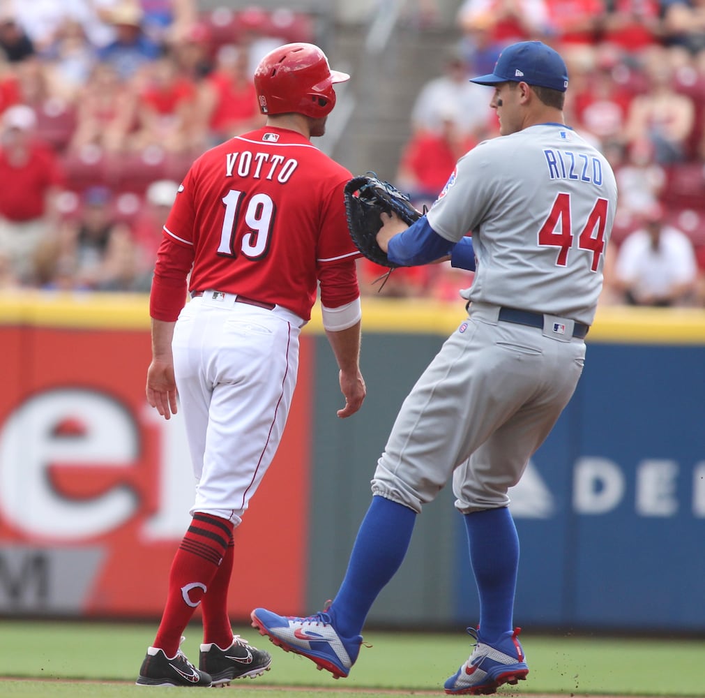 Photos: Reds sweep Cubs