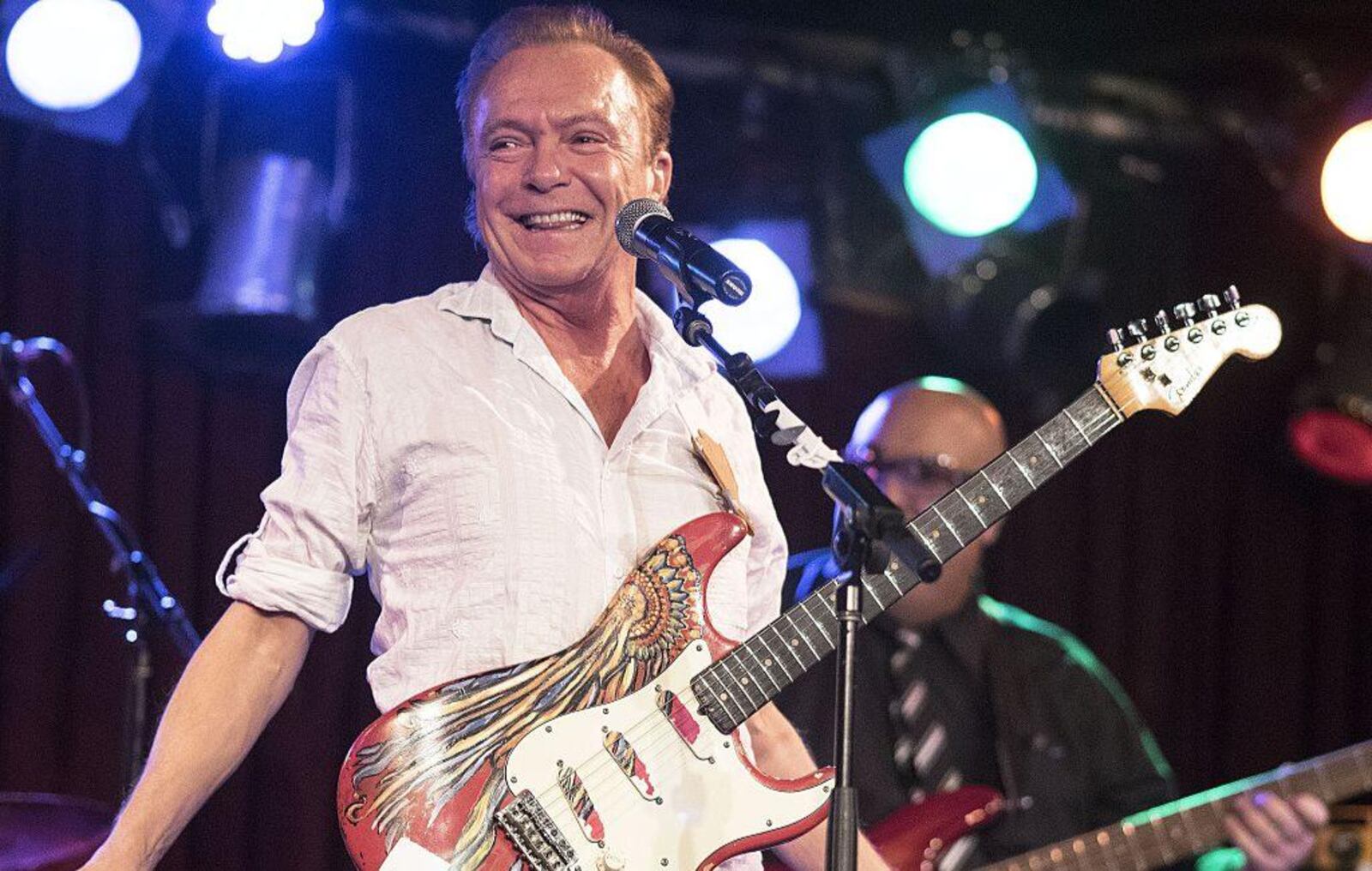 NEW YORK, NY - JANUARY 10:  Musician David Cassidy performs at BB King on January 10, 2015 in New York City.  (Photo by Debra L Rothenberg/Getty Images)