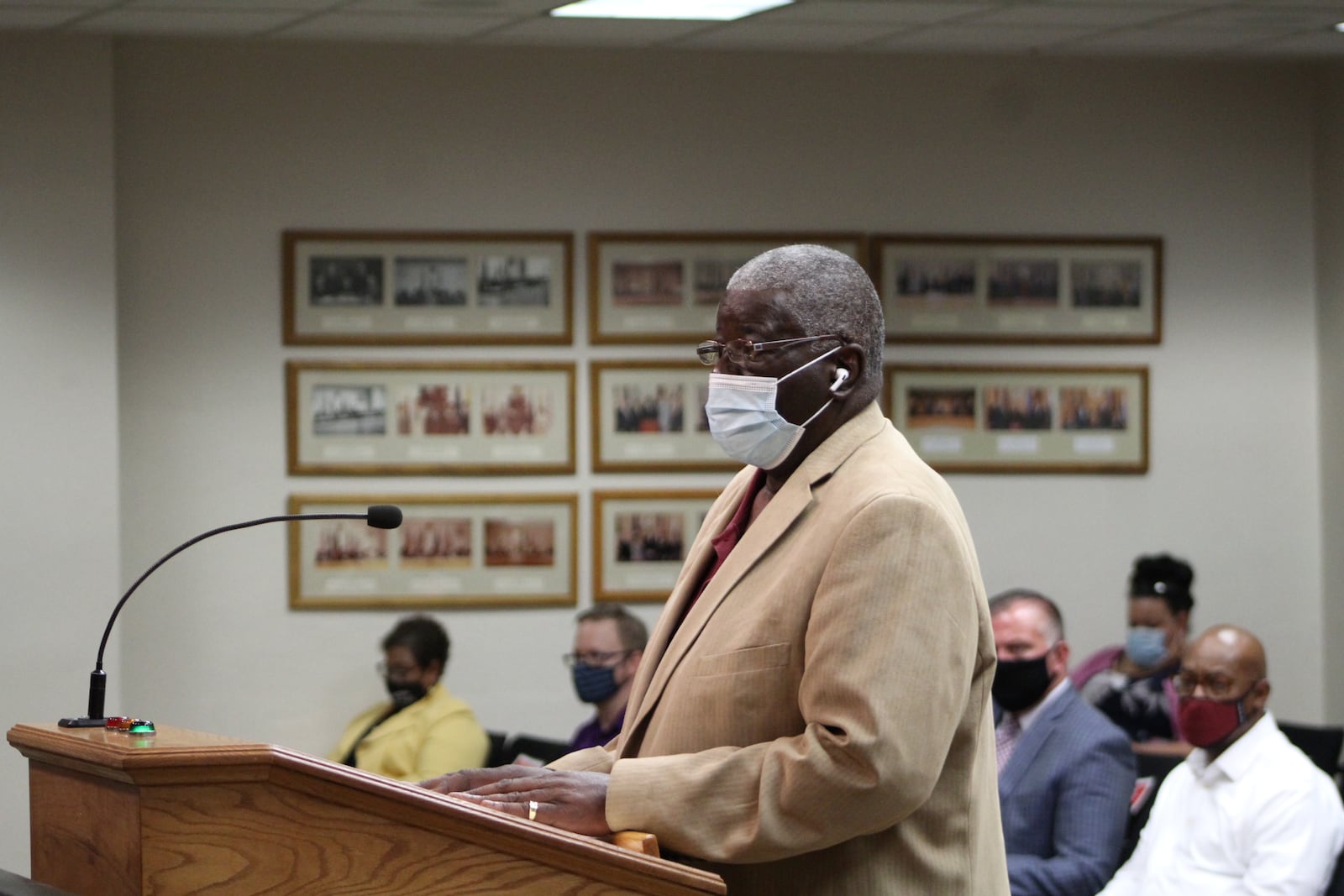 David Greer told Dayton leaders the city should continue funding the ombudsman's office. CORNELIUS FROLIK / STAFF