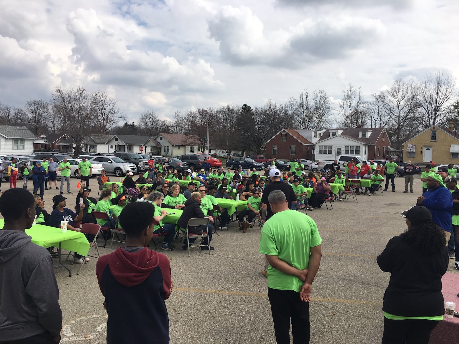 Volunteers with the Living City Project gather for the inaugural 2019 event. CONTRIBUTED