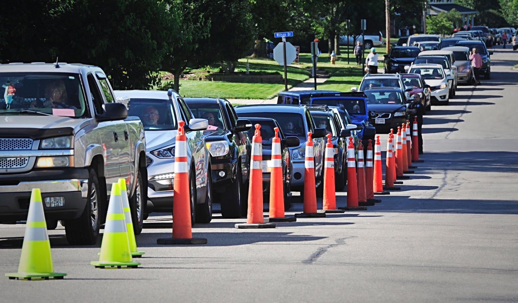 PHOTOS: Pop-up testing site opens in Xenia